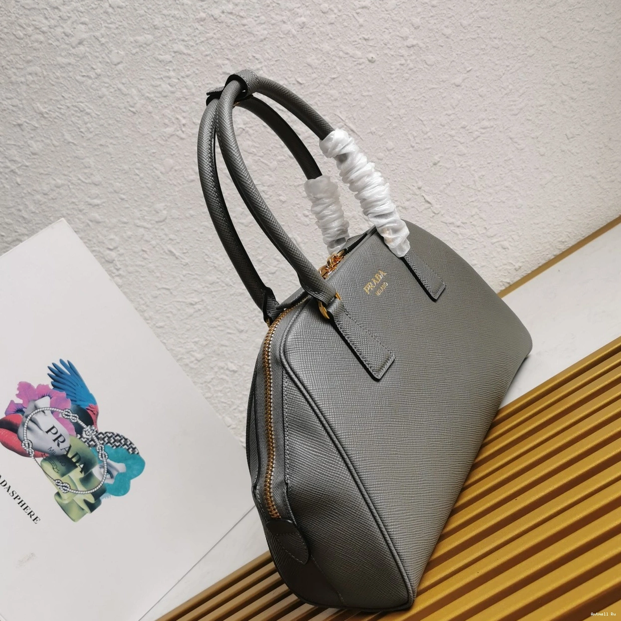 Top Handle EyeCatching Bags Prada 71501 0717